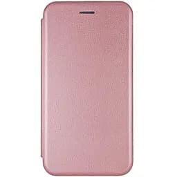 Шкіряний чохол-книжка Classy для Motorola Moto G14 Rose Gold
