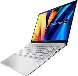 Ноутбук ASUS Vivobook Pro 15 M6500XV-LP018 15.6' FHD OLED, AMD R7-7840HS, 16GB, F1TB, NVD4060-8, NoOS, Сріблястий (90NB1212-M000M0) - мініатюра 3