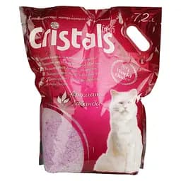 Силікагелевий наповнювач для котячого туалету Cristals Fresh з лавандою 7.2 л (Cristal 7,2)