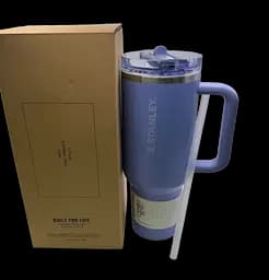 Термокухоль Stanley Quencher ProTour Flip Straw Tumbler з неіржавкої сталі Dusty Blue 1,18 л KT7001975
