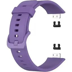 Ремінець DK для Huawei Watch Fit / Fit SE Silicone Sport Full Light Classic (viola) - мініатюра 3