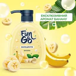 Рідке мило для рук Fun&Go Banana 300 мл - мініатюра 3