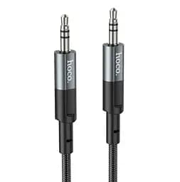 Кабель Hoco UPA23 AUX audio cable Metal Gray