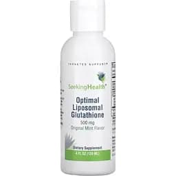 Глутатион оптимальный липосомальный Seeking Health Optimal Liposomal Glutathione Original Mint 500 мг 120 мл