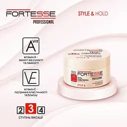 Гель-павутинка для волосся Fortesse Professional Style & Hold сильна фіксація, 75 мл - мініатюра 2