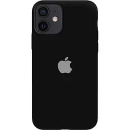 Чохол-накладка Toto Silicone Full Protection Case Apple iPhone 12 Mini Black