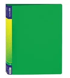 Папка-реєстратор пластикова А4 Е30702 Economix з 4-ма О-подібними кільцями 3мм Зелений