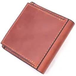 Чоловічий шкіряний гаманець Grande Pelle 9.5х10х1.5 см acs0024006 - мініатюра 2