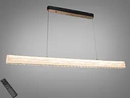 Підвісна LED люстра Diasha 662/1200GD золото 74Вт 4070Лм пульт