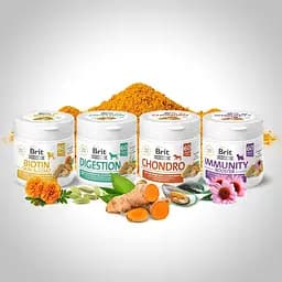 Вітаміни для собак Brit Vitamins Immunity Booster 120 г для імунітету, 60 таблеток - мініатюра 8