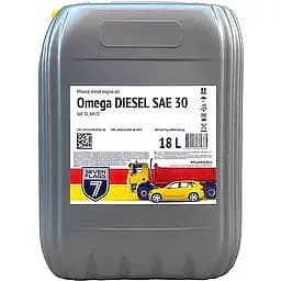 Олива моторна 7Flags Omega Diesel SAE 30 API CC М-10Г2к 18 л (185125)