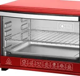 Духовка INTERLUX ILEO-0038R (38 л, червона) - мініатюра 2