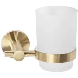 Склянка для зубних щіток Rea 322233 brushed gold REA-77087 золотий