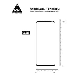 Захисне скло на TECNO Spark 30 4G (KL6) з олеофобним покриттям, Pro, повне проклеювання, антистатичний і пиловідштовхуючий шар, 9H, самоклеючеся, 2.5D, на весь екран, антистатичний клей, ArmorStandart (ARM81384) - мініатюра 3