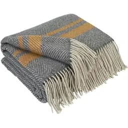 Плед Love You Sport шерсть мериноса 200х140 см сірий (4503)