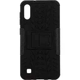 Чохол-накладка Toto Dazzle Kickstand 2 in 1 Case Samsung Galaxy A10 Black