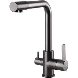 Смеситель для кухни под осмос Globus Lux Lazer GLLR-0444-11-GRAPHITE (21918)