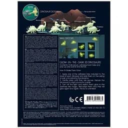 Набір сяючих 3D-наклейок 4M Glow Динозаври (00-05426) - мініатюра 6
