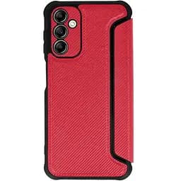 Шкіряний чохол-книжка GETMAN Razor (PU) для Samsung Galaxy A15 4G/5G / M15 5G Red - мініатюра 2