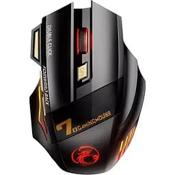 Миша бездротова безшумна ігрова iMICE X7 з акумулятором та підсвічуванням 2,4G+Bluetooth