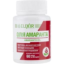 Масло Амаранта Elixir 60 капсул