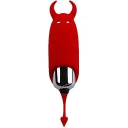 Вібратор для клітора Adrien Lastic Pocket Devol 8 см червоний