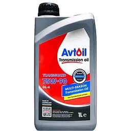 Олива трансмісійна Avtoil Transguard 75W90 API: GL-4, 1 л