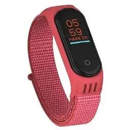 Ремешок Nylon Mi Band 5 Rose Красный (26)