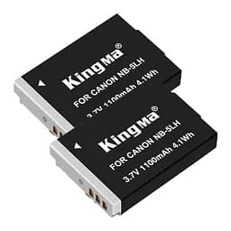 2-Pack KingMa Canon NB-5L комплект з 2 акумуляторів