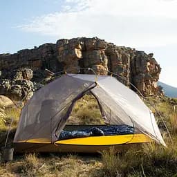 Намет Naturehike Mongar NH17T007-M надлегкий двомісний з футпринтом 20D сiрий - мініатюра 4