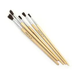 Набір пензлів поні круглий, 5 шт. в упаковці