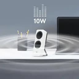 Акустична система Logitech 2.0 Z207 White (980-001292) - мініатюра 2