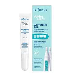 Гель для зубів Біокон White Dent відбілювальний, 2 туби по 12 мл