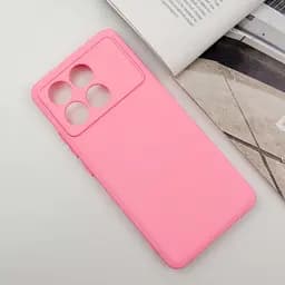 Чохол Lakshmi Silicone Cover Full Camera (A) для Xiaomi Poco X6 Pro Рожевий / Pink - мініатюра 2