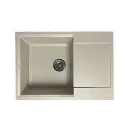 Кухонна мийка Adamant HORIZON MEDIUM avena 700x500x230 мм, з крилом 70 см - мініатюра 2