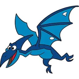 Дитяча розмальовка ArtCraft Птерозаврик 25х30 см (15056-AC)