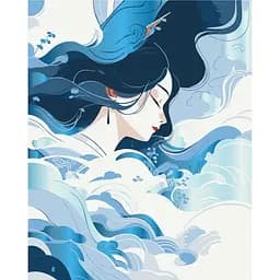 Картина по номерам "Стихия воздуха" Art Craft 10189-AC с металлизированными красками 40x50 см