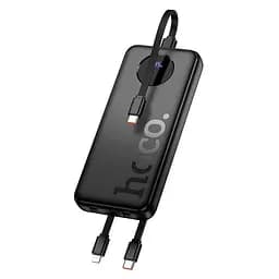 УМБ Hoco Sabio fully compatible power bank with 3 cables J132 10000mAh |1USB/1Type-C, 22.5W/3A, PD/QC| - мініатюра 2