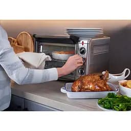 Піч електрична Russell Hobbs Air Fry Mini Oven 12.6 л 1500 Вт сіра (26680-56) - мініатюра 12