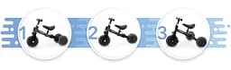 Дитячий велосипед Kidwell Pico 3 в 1 black (5901130084197) - мініатюра 9