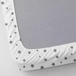 Набір простирадл на резинці Cosas ROSE STAR 60х120х12 см (SetSheet_Rose_StarGrey_120x60) - мініатюра 8