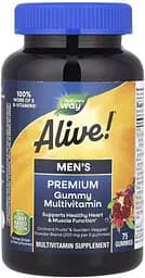 Комплекс для здоров'я чоловіків Nature's Way Alive! Men's Premium Gummy, 75 желейок