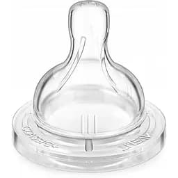 Соска силіконова Philips Avent Anti-colic змінний потік 3+ міс, 2 шт. (SCF635/27)