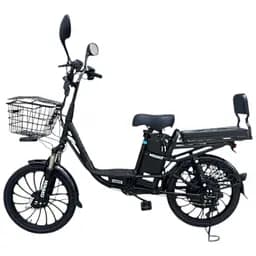 Електровелосипед Minako U20" 800W 48V 18Ah + сидіння/багажник чорний