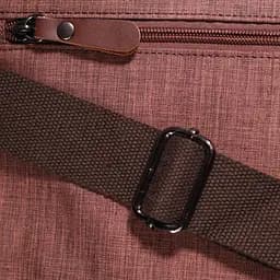 Містка чоловіча сумка з текстилю 21262 Vintage коричнева - мініатюра 9