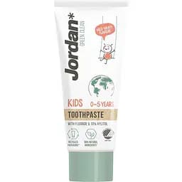 Детская зубная паста Jordan Green Clean с фтором и ксилитом 50 мл