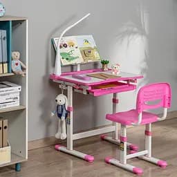 Парта зі стільчиком FunDesk Bellissima Pink - мініатюра 9