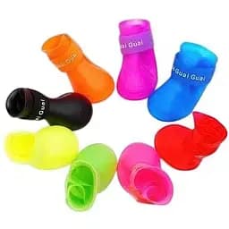 Ботинки Ginger для животных M Cиликоновые для собак 50х40 мм