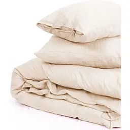 Підковдра MirSon Linen Amali льон 143х210 см помаранчево-рожева (2200008248857) - мініатюра 4