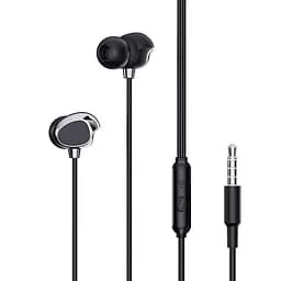 Навушники XO EP53 in-ear 3.5mm earphone чорні - мініатюра 3